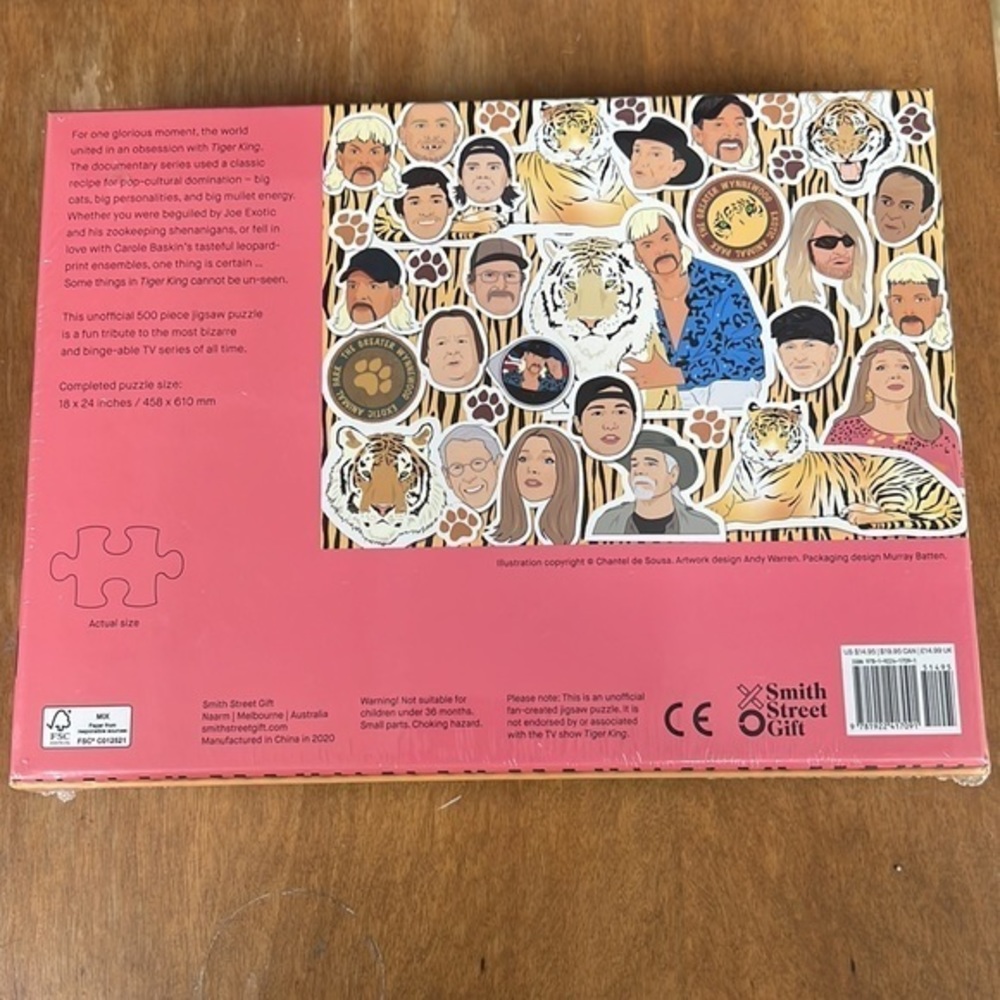 Tiger King puzzle - Picture 2 of 3